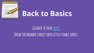 Building a Series of Talks | PDF