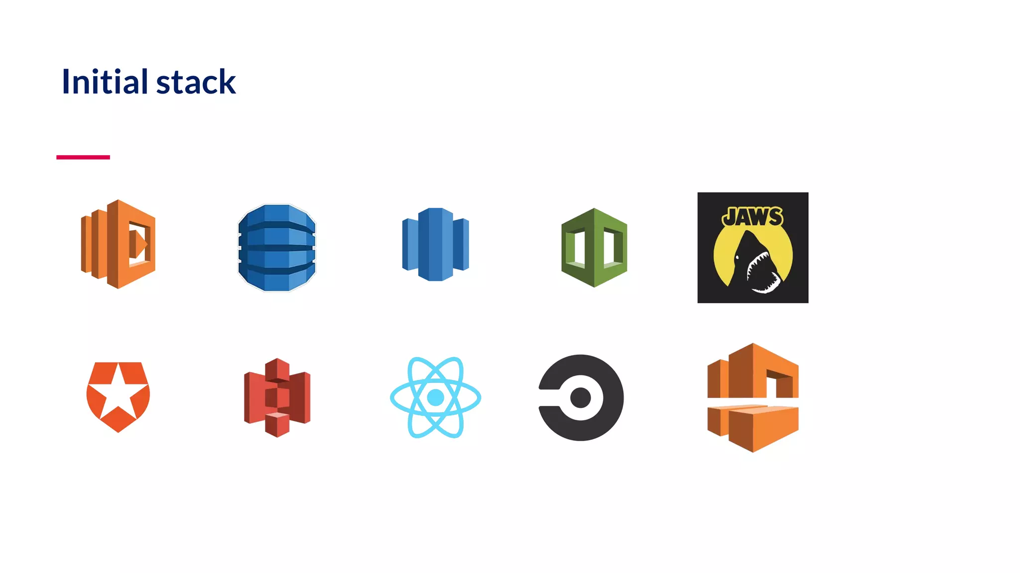 Initial stack 