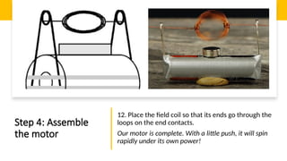 Simple Motor Instructables Building a simple electric motor in the classroom | PPTX