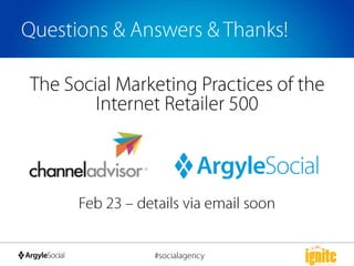 Building a Social Agency