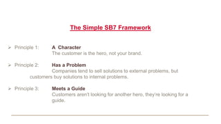 Building a story brand | PPTX