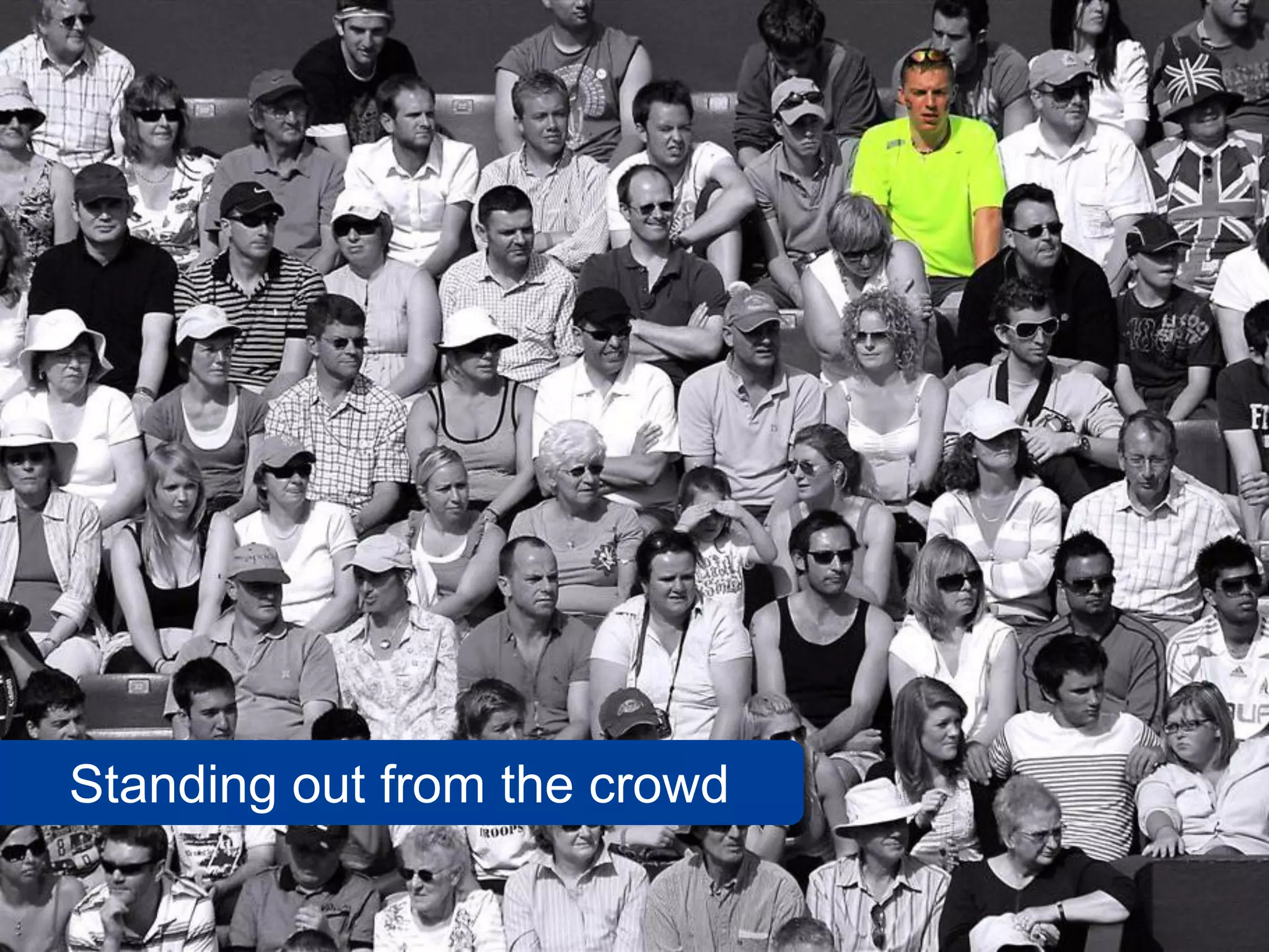 SalesChannel Europe ©2010 All rights reserved
Standing out from the crowd
 