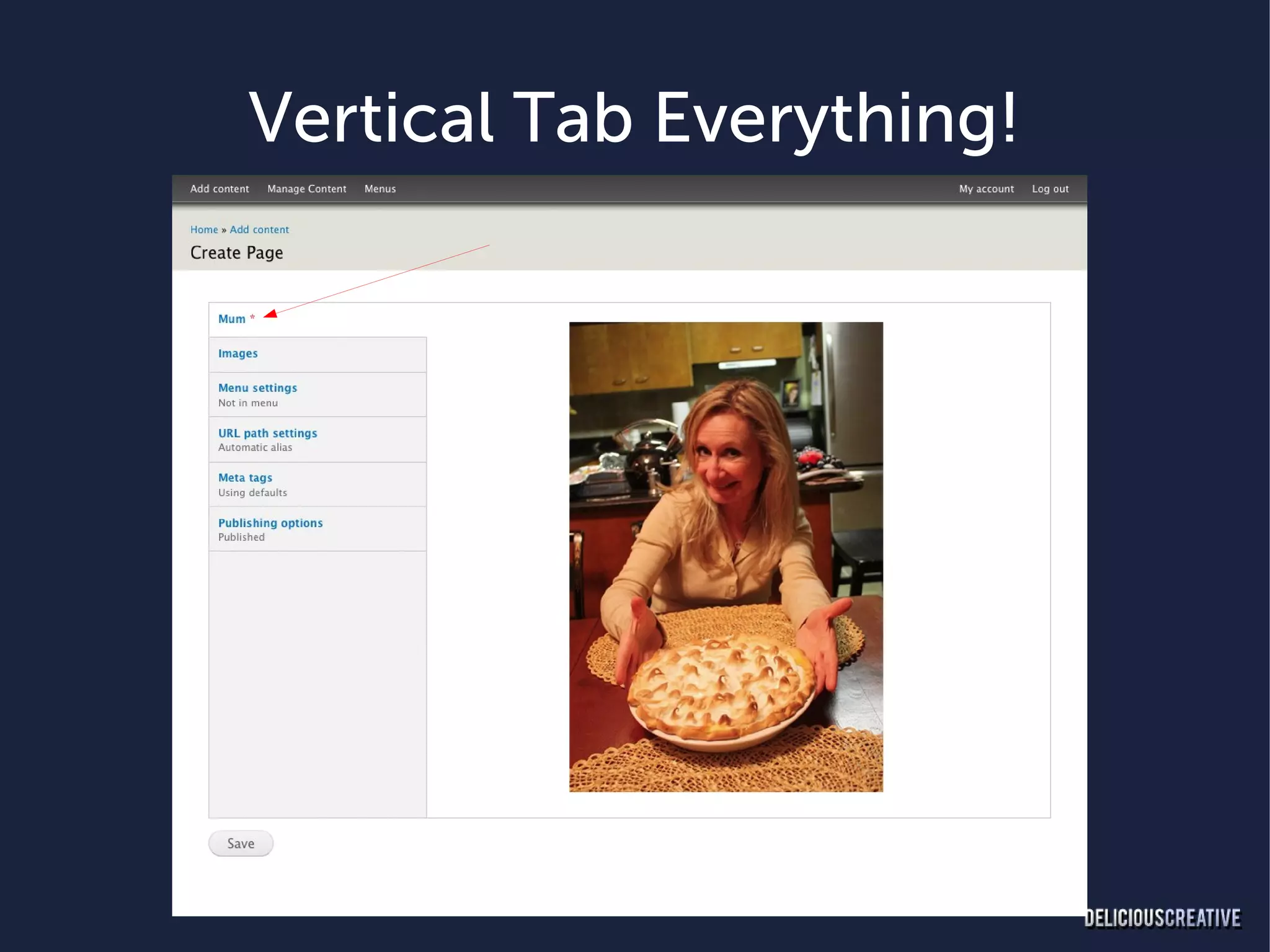 Vertical Tab Everything!
 