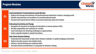 Building a Transformational Leader Mindset Program (Change Works ...