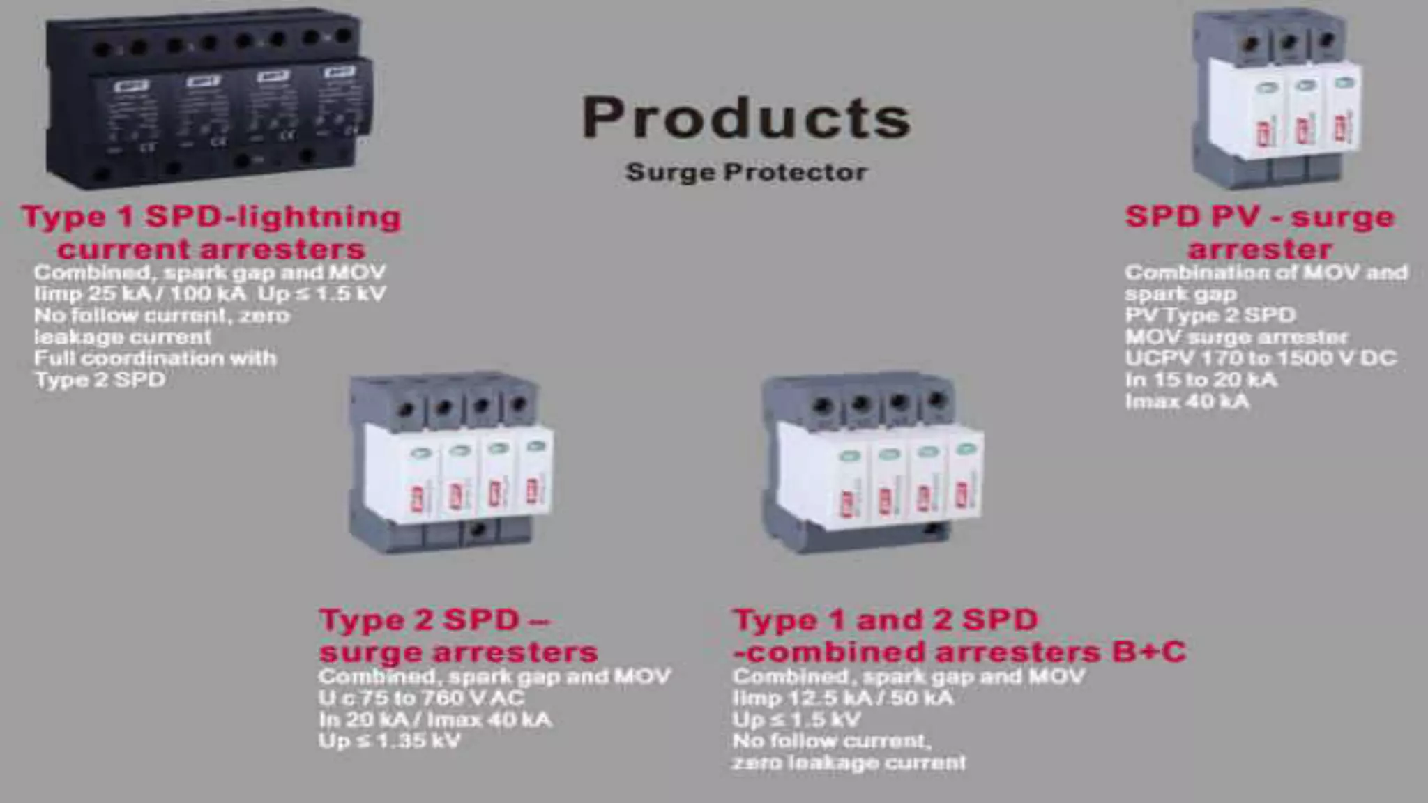 Selection of Right Surge Protection and Installation is is your Hand (TECHNICAL AwareneSS)
Electrical circuits may be connected to ground (earth) for several reasons. Earthing serves as:
•Personal protection
•Property/ operational protection
•Potential grading earthing
•Electro-magnetic pulses protection
•Lightning protection
In mains powered equipment, exposed metal parts are connected to ground so that if, due to any fault conditions, a “line” supply voltage connection occurs to any
such conductive parts, the current flow will then be such that any protective equipment installed for either overload or “leakage” protection will operate and
disconnect the line voltage.
This is done to prevent harm resulting to the user from coming in contact with any such dangerous voltage in a situation where the user may, at the same time, also
come in contact with an object at ground/earth potential. Connection to ground also limits the build-up of static electricity when handling flammable products or
electrostatic-sensitive devices.
Earthing should include:
Low electrical resistance(Max 1.00 Ohm)
Ability to conduct stable voltage, even at weather changes
Long life expectancy, i.e. high resistance against corrosion
 