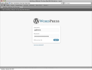 Tuesday, January 26, 2010
 