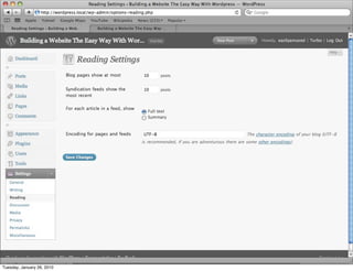 Tuesday, January 26, 2010
 