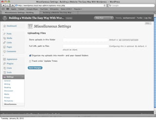 Tuesday, January 26, 2010
 