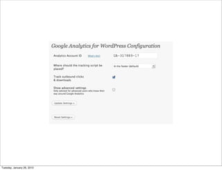 Tuesday, January 26, 2010
 