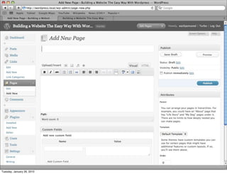 Tuesday, January 26, 2010
 