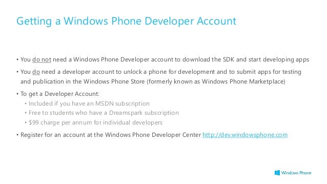 Building A Windows Phone 8 App