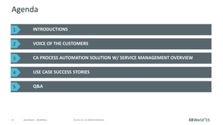 Pre-Con Education: Building Basic ITSM Workflows in CA Service ...