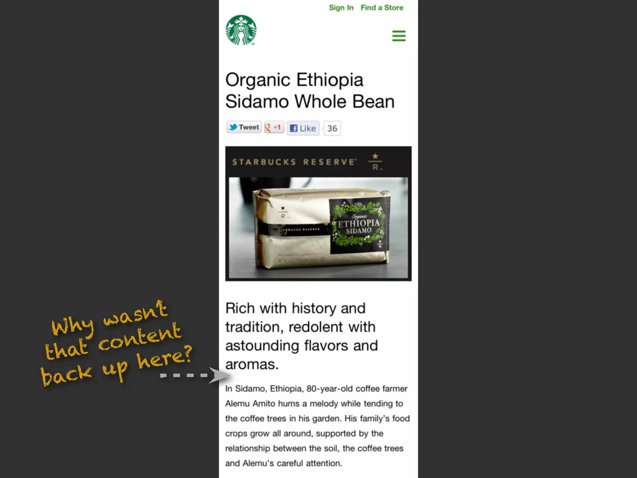 asn’t
 W hy w tent
tha t con
      up h ere?
back
 