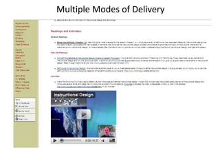  Determine online presentation style