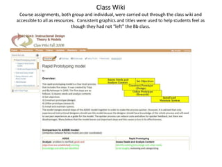 Course Goals & ObjectivesDefinition of Goals A.K.A. “The Big Picture”Broad statementWhat learner will gain from instructionExample: Students will gain appreciation of the role of the family of medicine physician in health care.