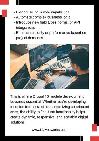 Why Drupal 10 Module Development Is Key to Scalable Websites | PDF
