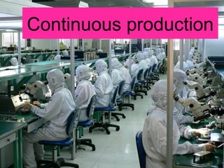 Continuous production 