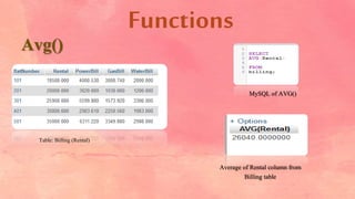 Building Billing Database Management System project | PPT