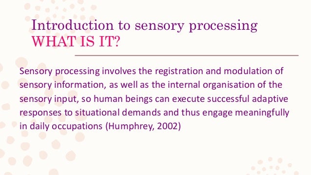 The Essence Of Sensory Processing >> Building Blocks For Learning How To Deal With Sensory The Essence Of Sensory Processing >> Building Blocks For Learning How To Deal With Sensory