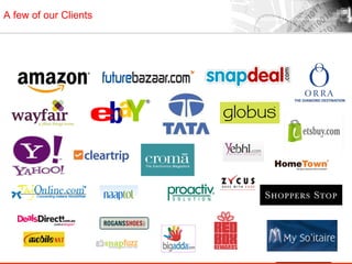 A few of our Clients
 