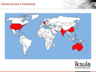Clients Across 5 Continents
 