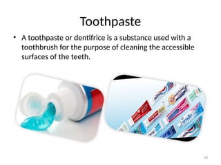 Building blocks for formulation of a shampoo, toothpaste, moisturizing ...