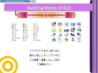 Smartening up Applications
Prinsip asas penghurufan… Samb.
Human-Computer Interaction
 