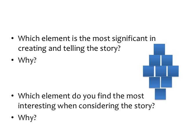 Building blocks of narrative