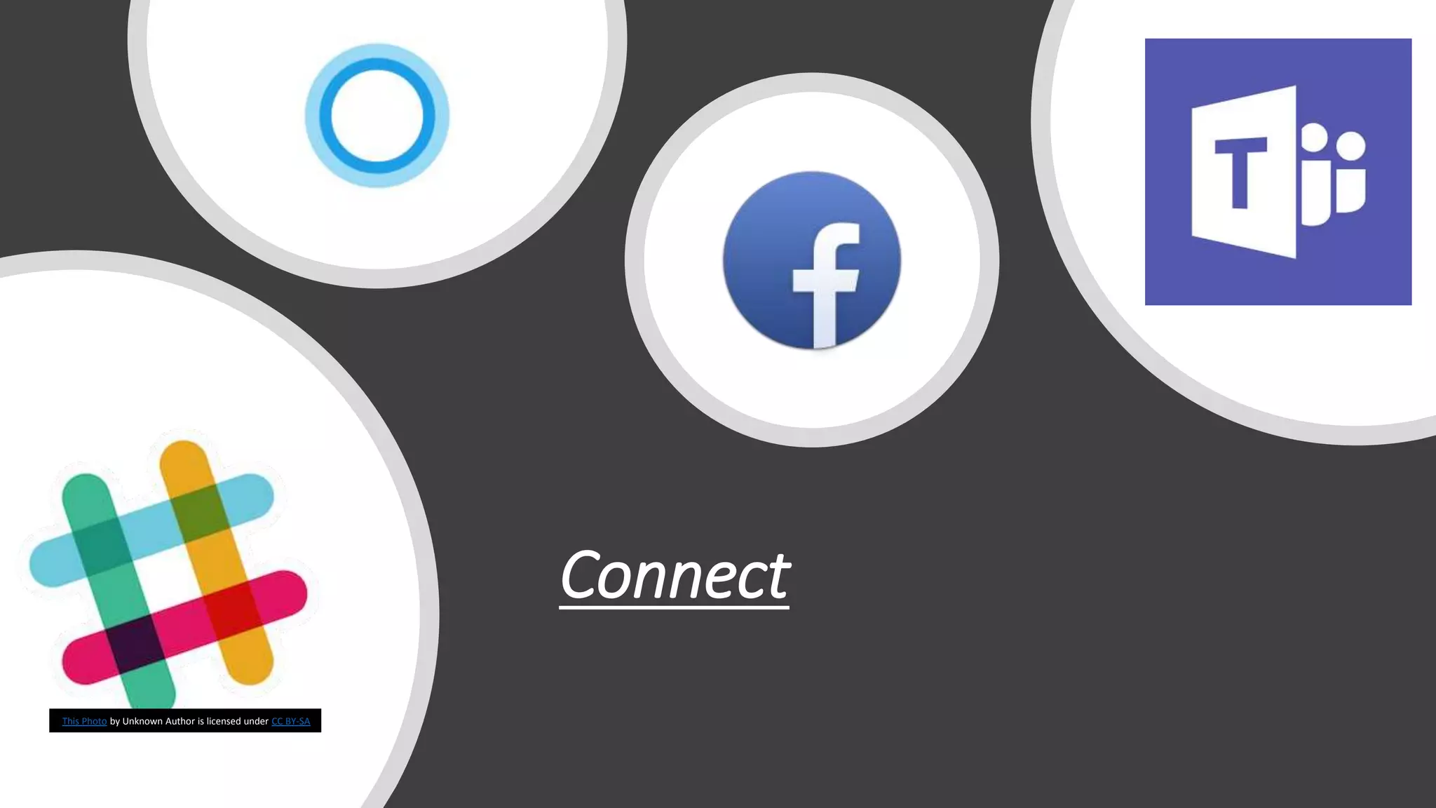 Connect
This Photo by Unknown Author is licensed under CC BY-SA