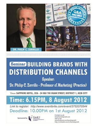 Building brands with distribution channels