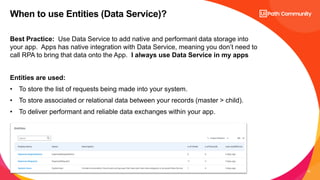 Building Bridges: Merging RPA Processes, UiPath Apps, and Data Service ...