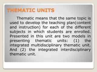 Unit/topic Examples buildingbridgesacrossdisciplinesinbasiceducation-170207122746.pptx