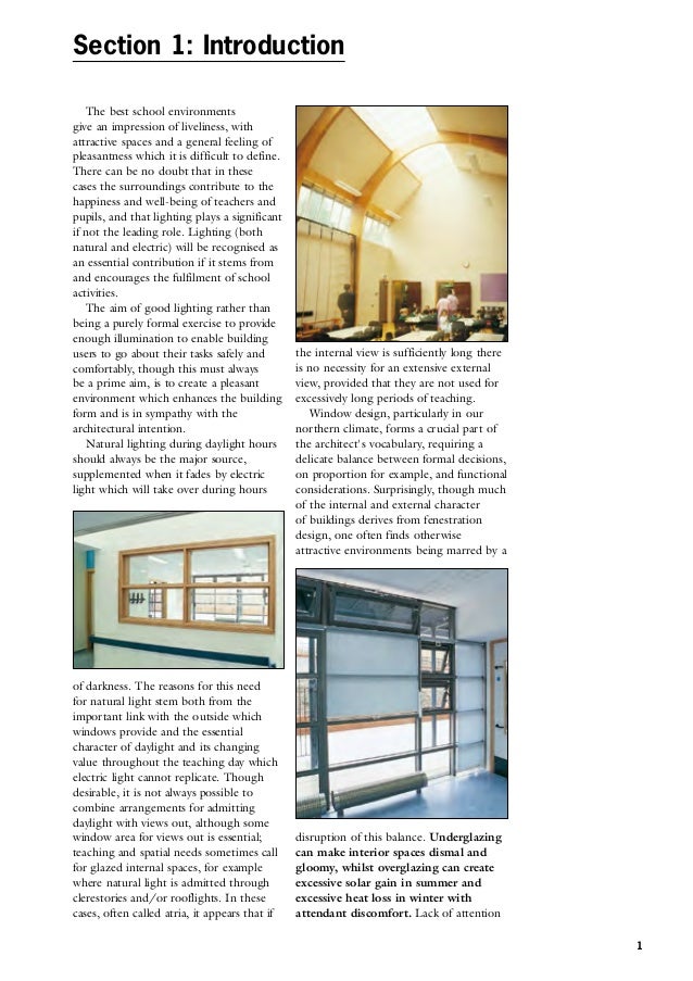 Building Bulletin Lighting Design For Schools Building Bulletin Lighting Design For Schools