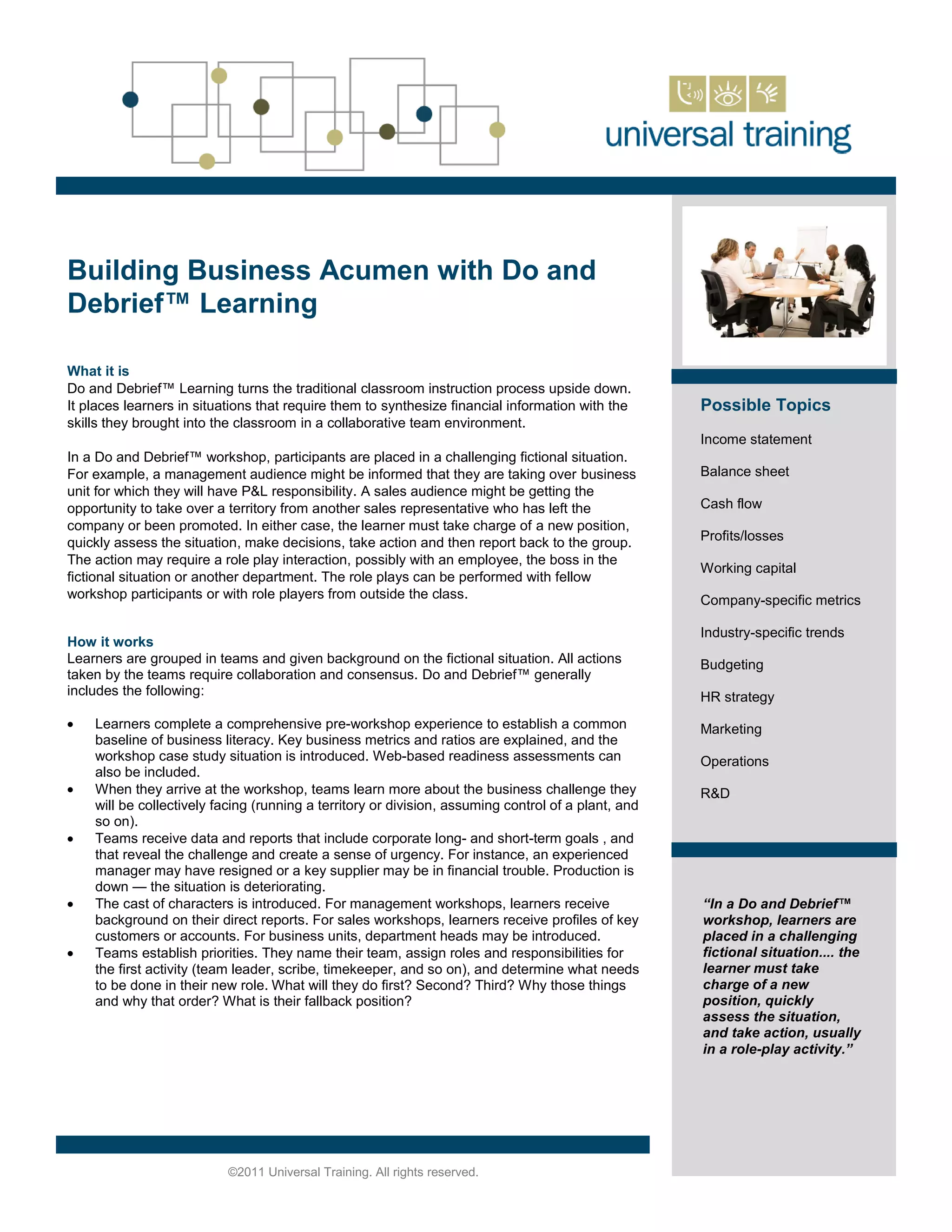 How To Develop Business Acumen Pdf Building Business Acumen | PDF