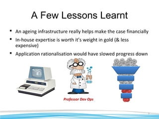 Case study: Building a business case for cloud, migration in practice ...