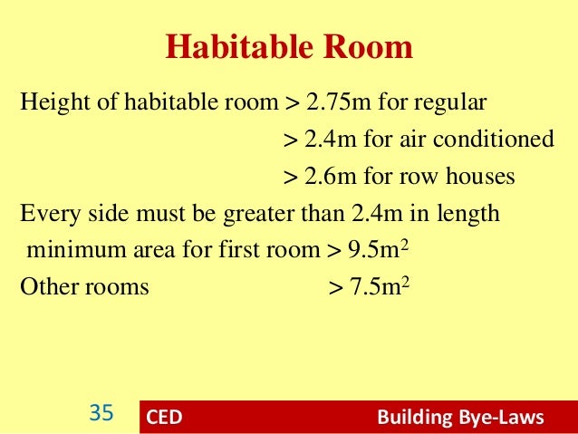 Building Bye Laws Civil Engineering Drawing