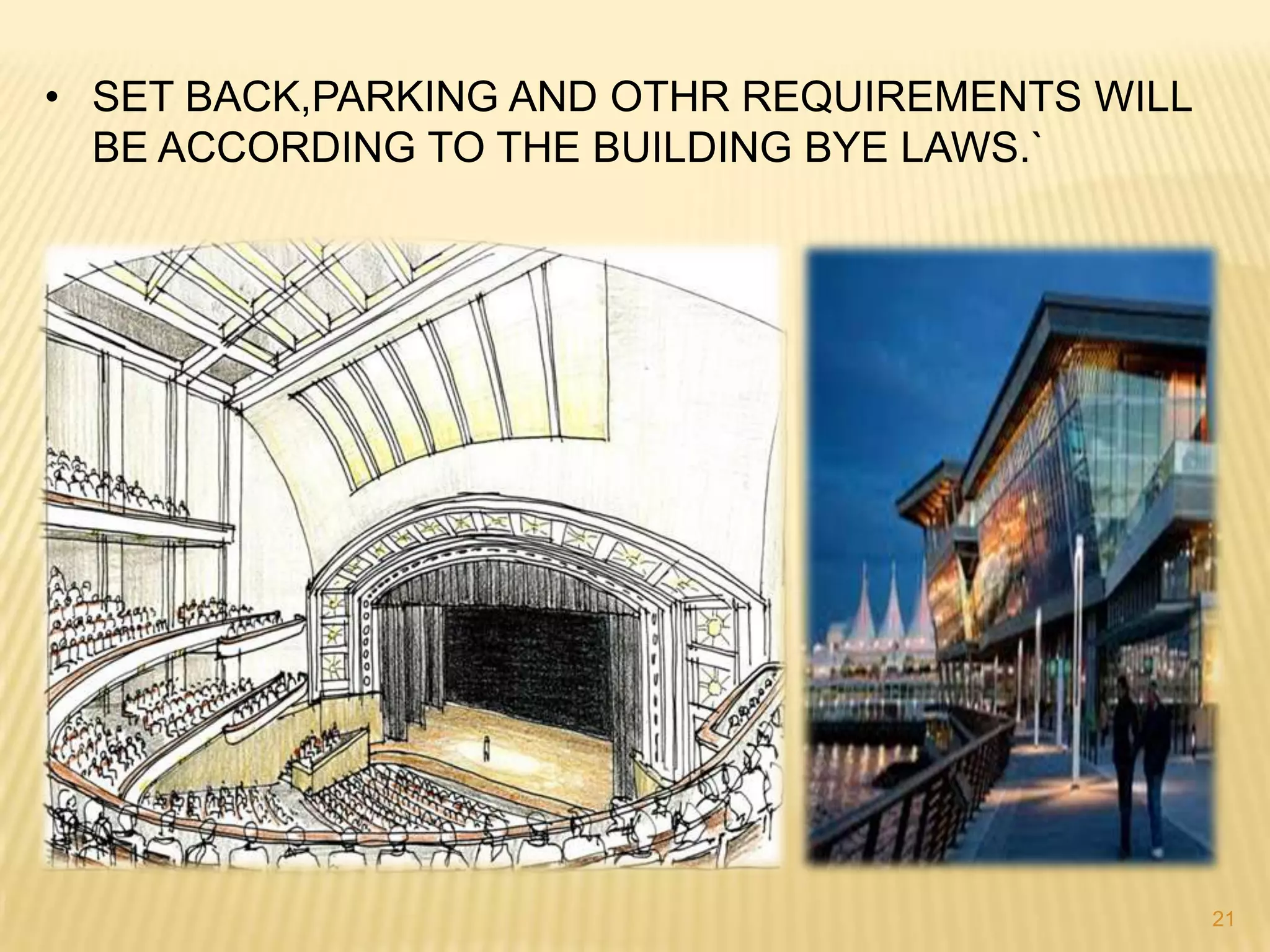 • SET BACK,PARKING AND OTHR REQUIREMENTS WILL
BE ACCORDING TO THE BUILDING BYE LAWS.`

21

 