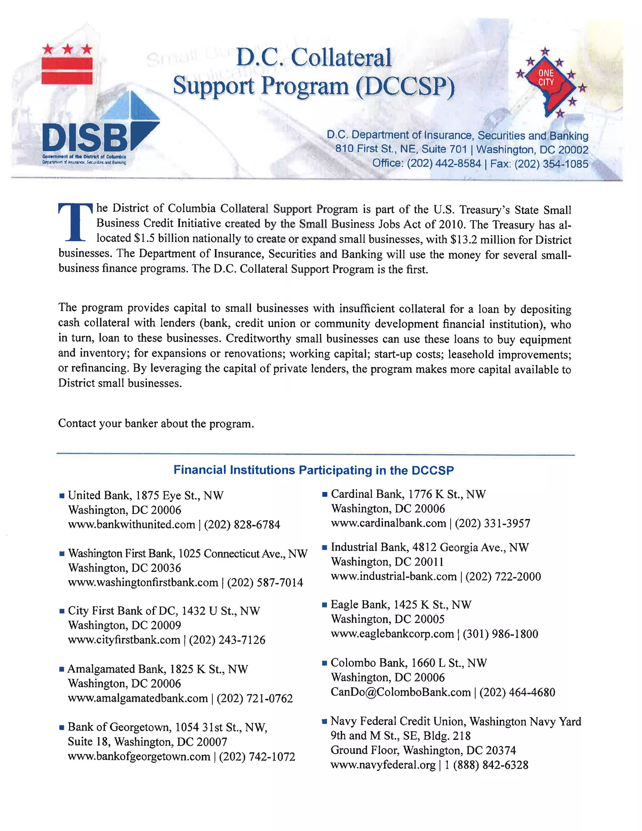 "Building Capacity For Success" Handouts