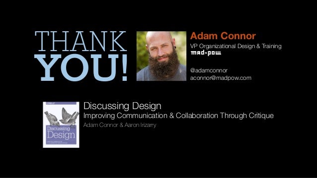 building character creating consistent experiences with discussing design improving communication and collaboration through critique