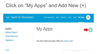 Click on “My Apps” and Add New (+)
 