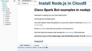 Install Node.js in Cloud9
 