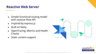 Building cloud native microservices with project Helidon | PPTX