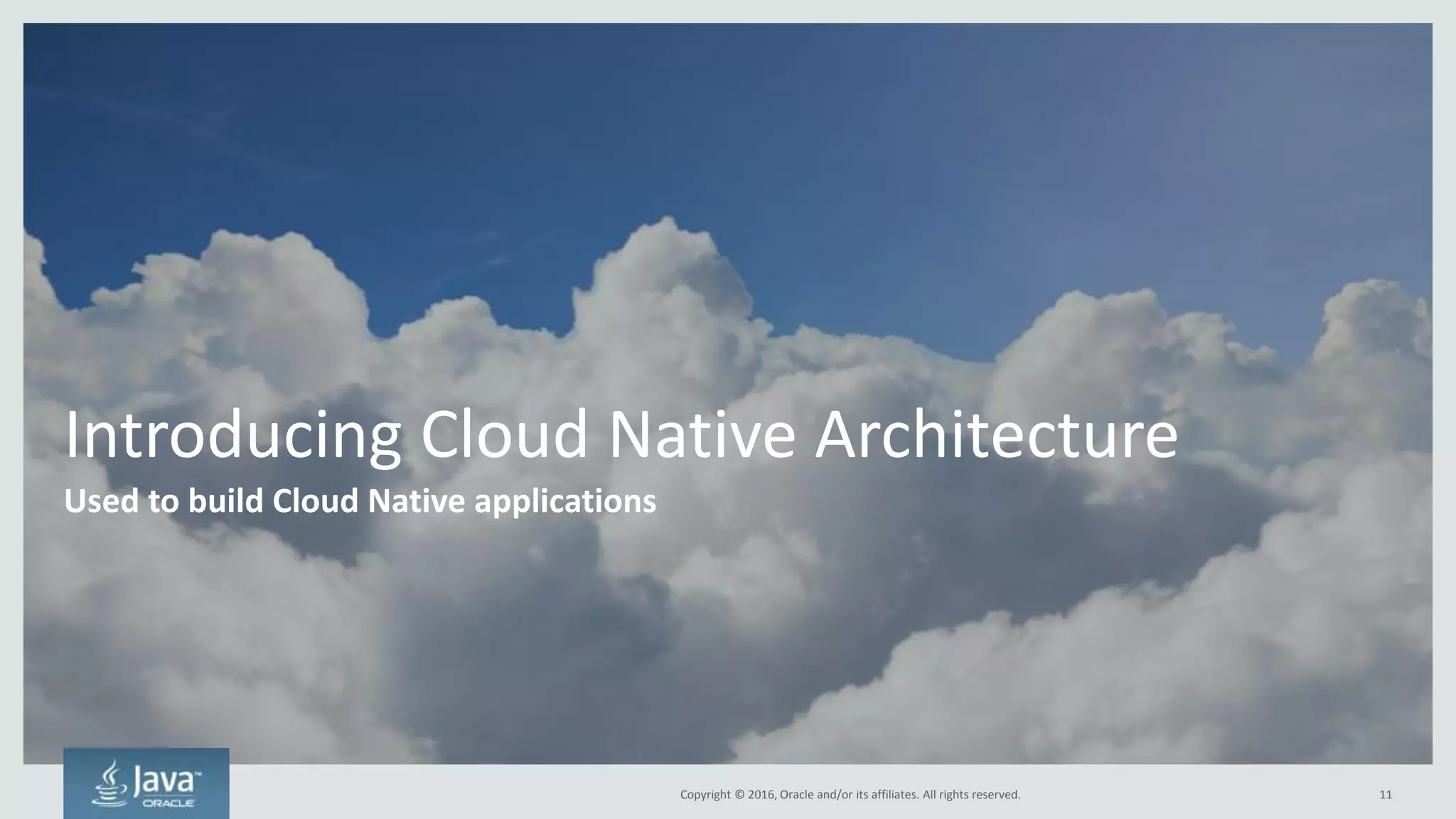 Copyright © 2016, Oracle and/or its affiliates. All rights reserved. 11
We Must Re-invent Our Profession
We can now do better
Copyright © 2016, Oracle and/or its affiliates. All rights reserved.
 
