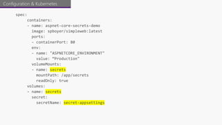 Configuration & Kubernetes