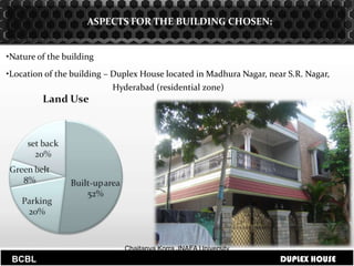 Building codes and byelaws for duplex house | PPTX