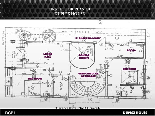 Building codes and byelaws for duplex house