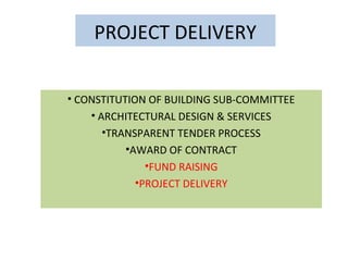 Building commitee presentation 1 | PPT