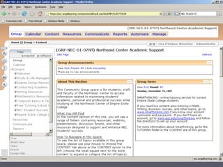 Building community through angel