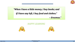 2024-10-26
Introduction to civil
242
HAPPY LEARNING
 