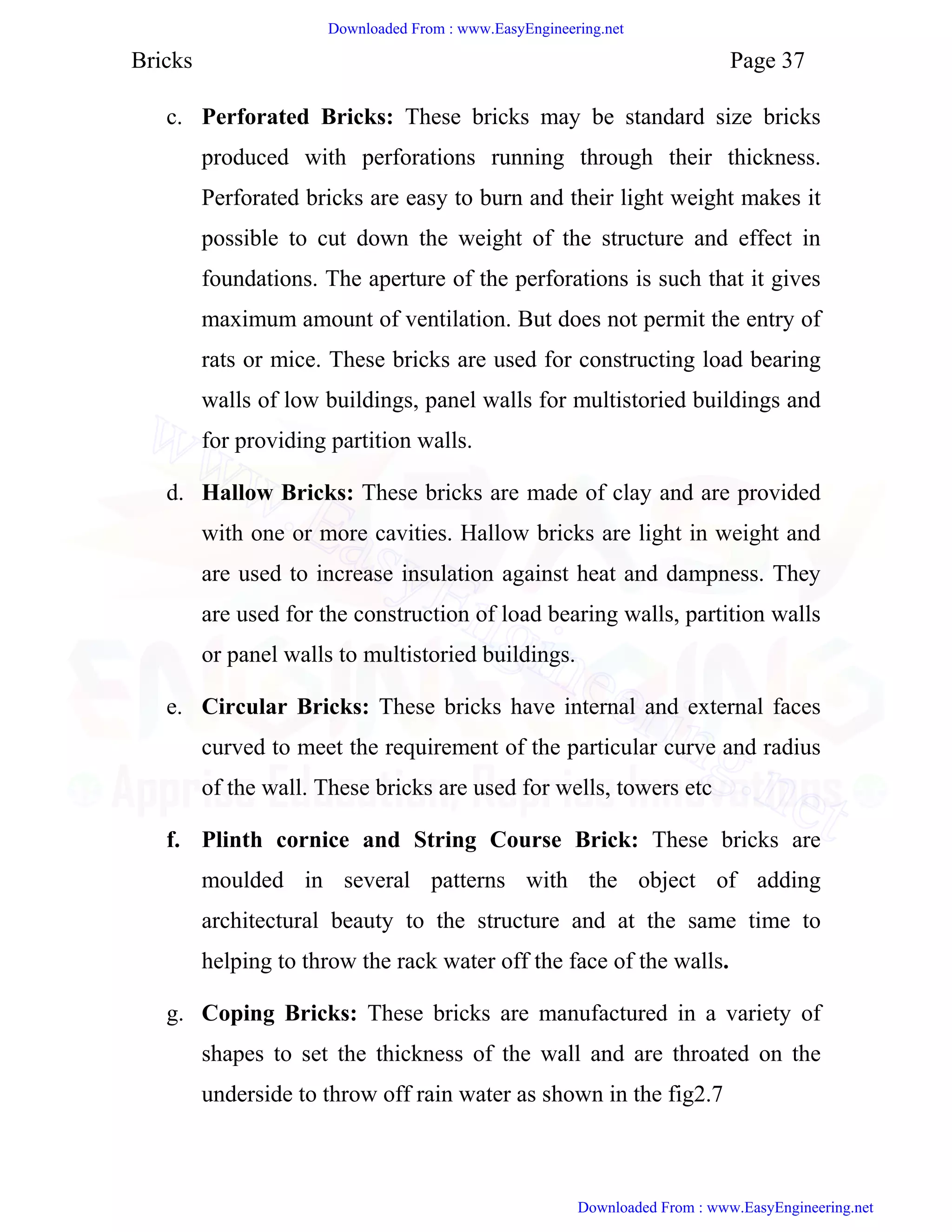 Building construction and materials notes | PDF | Civil Engineering ...